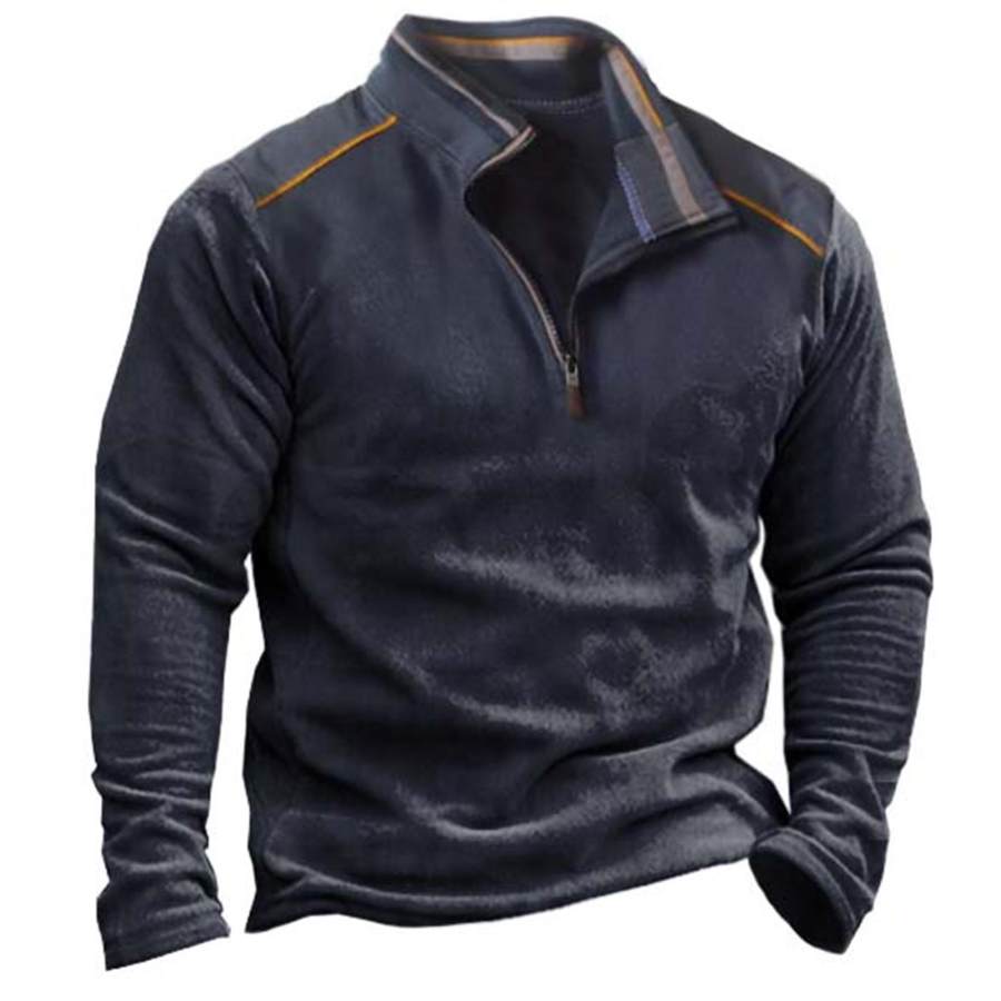 

Men's Outdoor Quarter Zip Sweatshirt