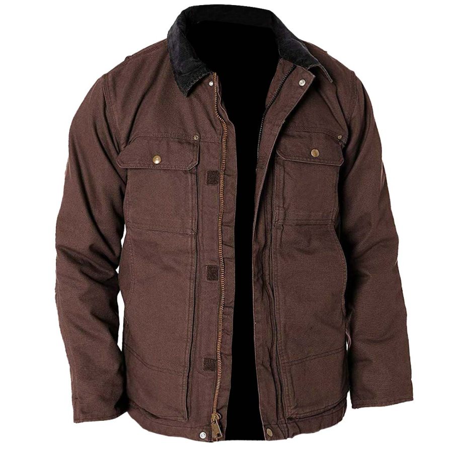 

Men's Outdoor Tactical Multi Pocket Warm Jacket