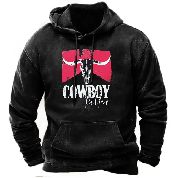 Men's Cowboy Hoodie - Chrisitina.com 