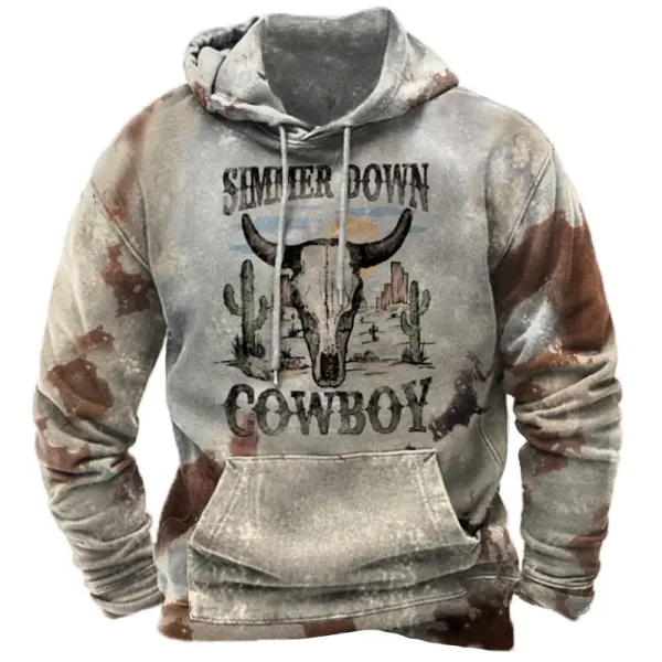 Men's Cowboy Hoodie - Kalesafe.com 
