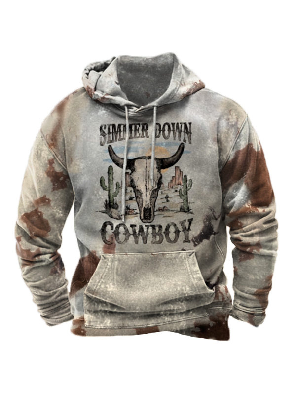 Men's Cowboy Hoodie