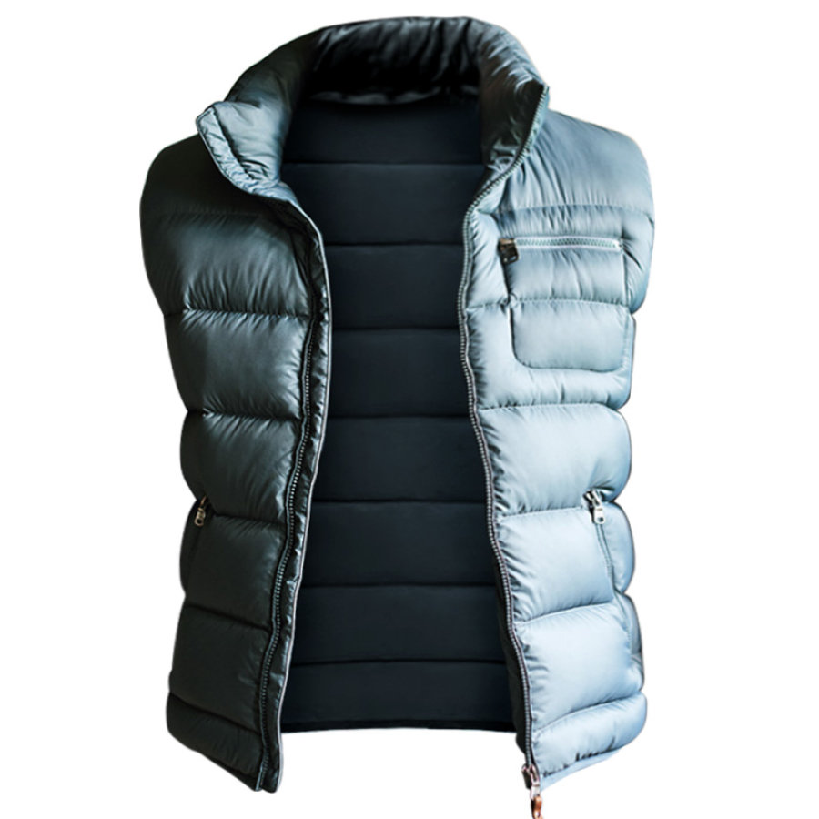 

Men's Outdoor Thermal Zip Pocket Casual Gilet