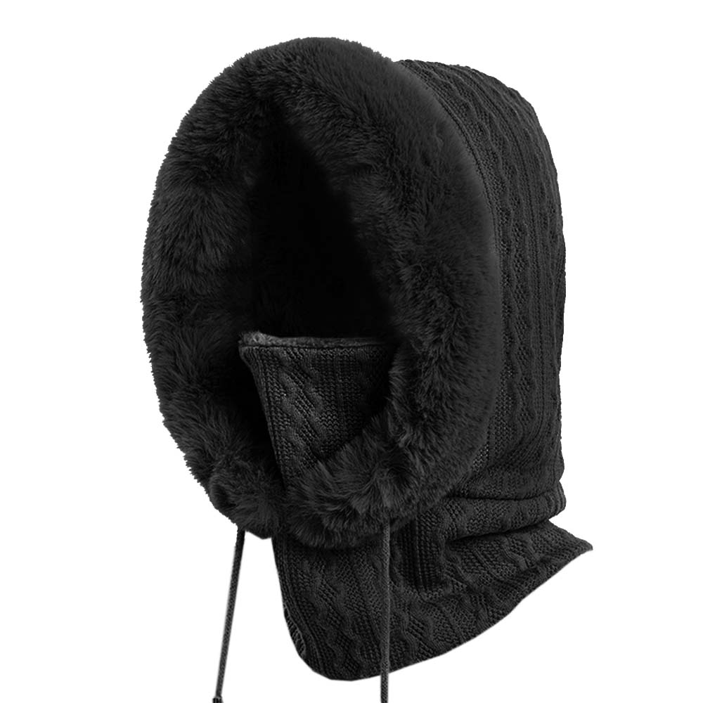 Outdoor Fleece Thermal Mask Chic Hat