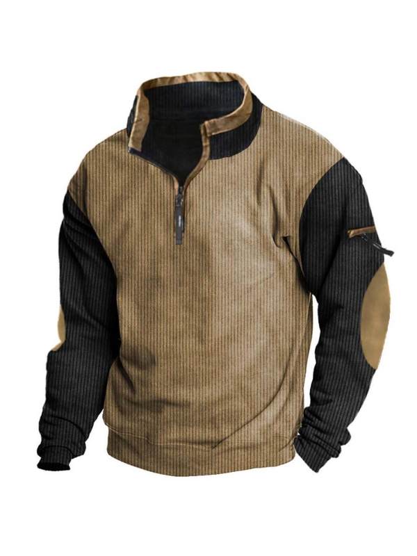 Men's Outdoor Tactical Quarter Zip Sweatshirt