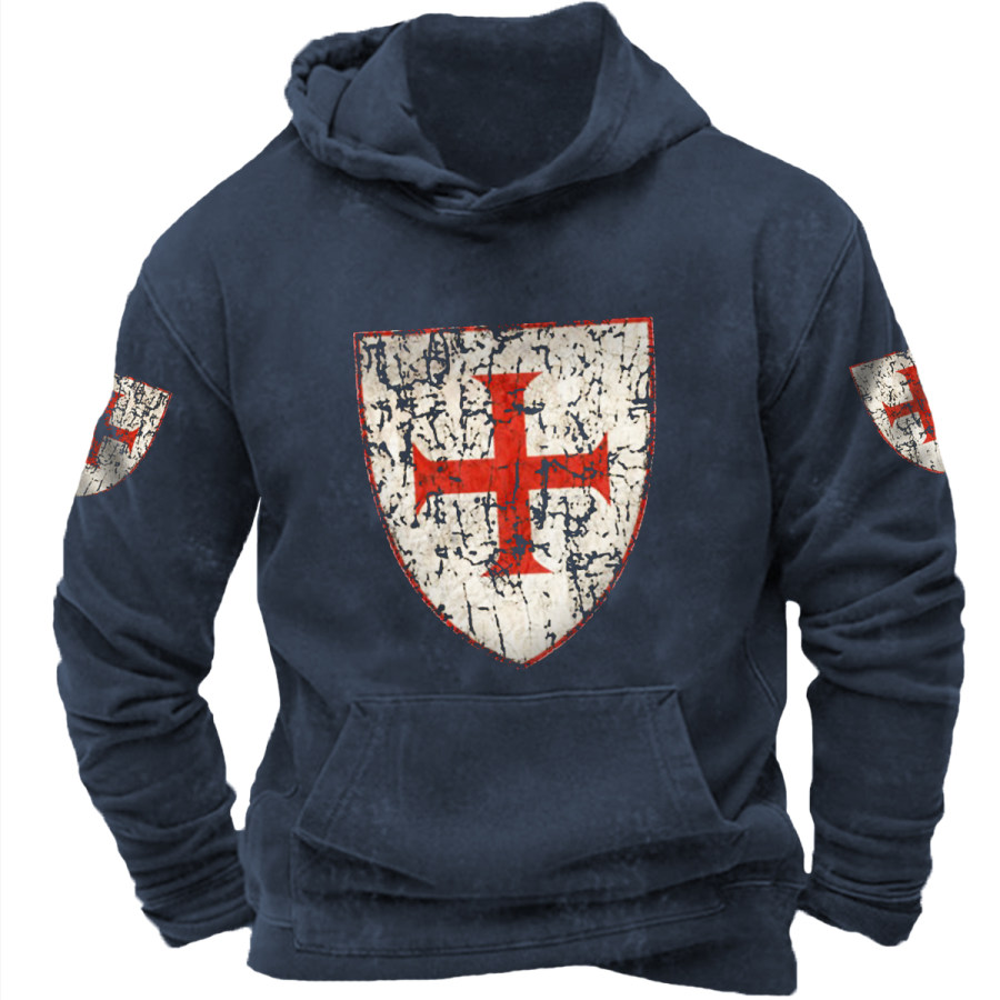 

Men's Vintage Templar Long Sleeve Sweatshirt