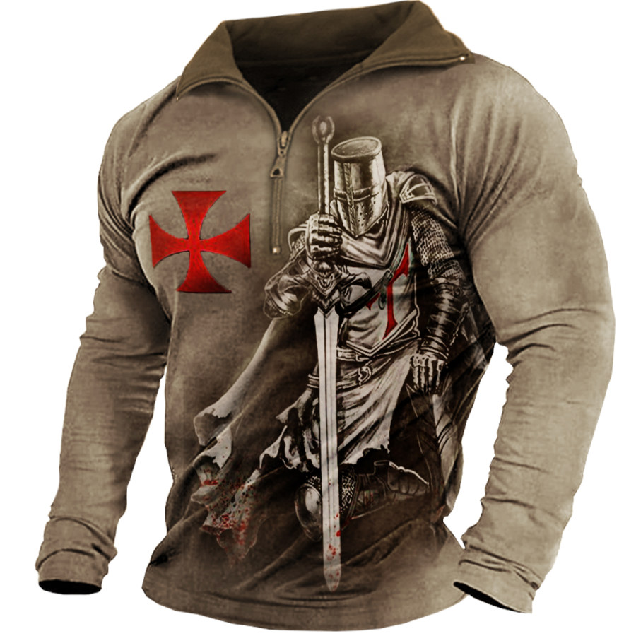 

Men's Vintage Templar Long Sleeve T-Shirt