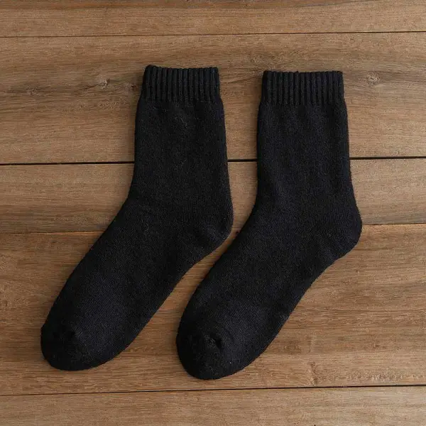 Men's Fleece Thick Thermal Terry Socks - Yiyistories.com 