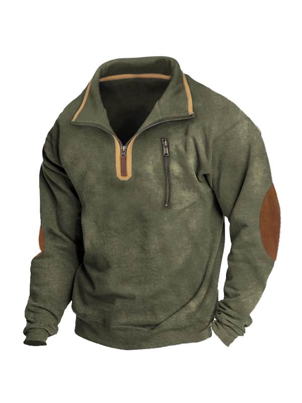 Men's Outdoor Tactical Quarter Zip Sweatshirt