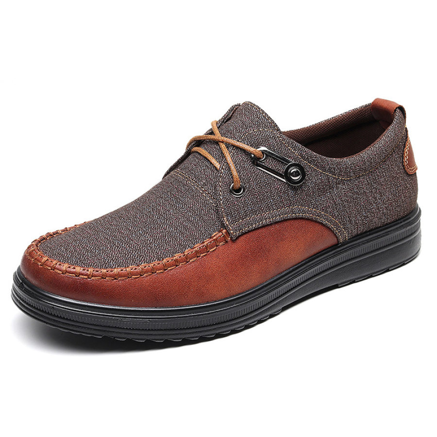 

Men's Outdoor Comfortable Breathable Canvas Oxford Shoe