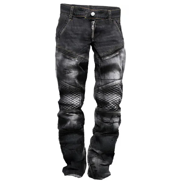 Men's Vintage Wash Jeans - Honeylop.chimpone.com 