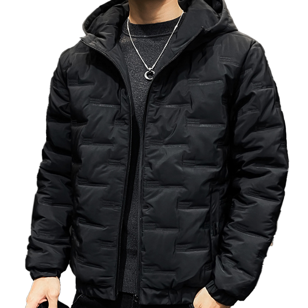 Men's Outdoor Casual Hooded Chic Warm Cotton Jacket
