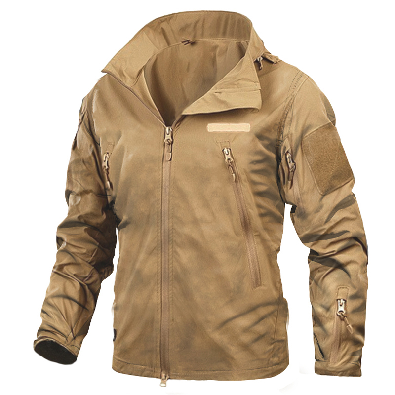 Men Outdoor Water Proof Chic Soft Shell Tactical Military Jacket