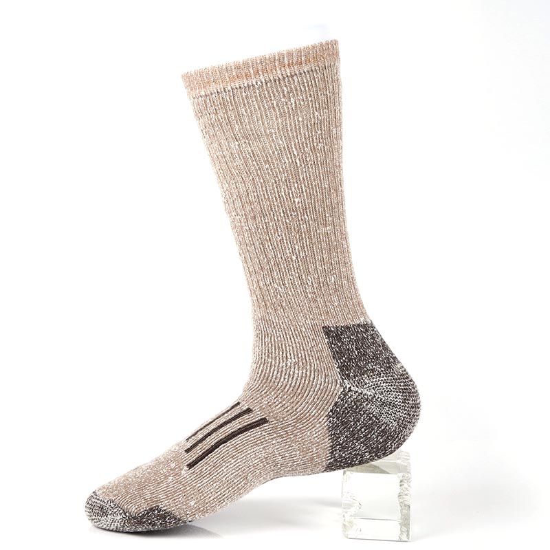 Men's Padded Insulated Merino Chic Wool Long Socks