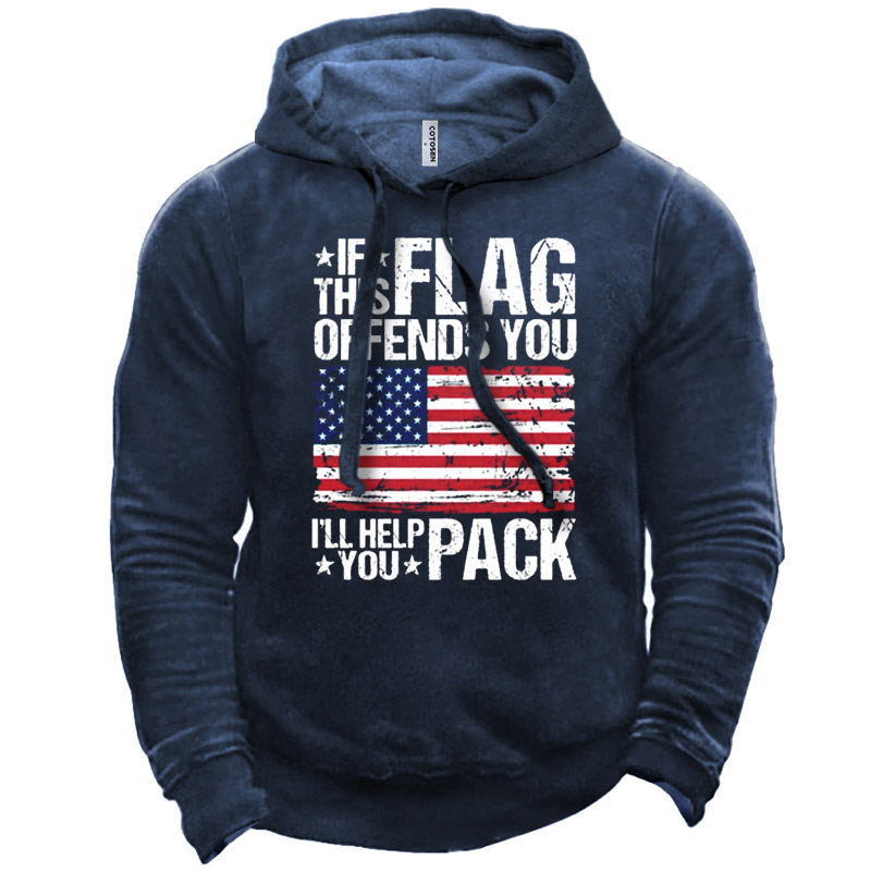 If This Flag Offers Chic You I'll Help You Pack Hoodie