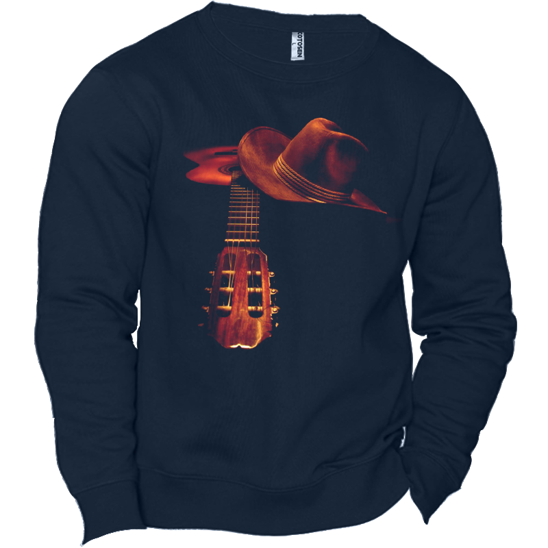 Men's Cowboys Rock Print Chic Sweatshirt