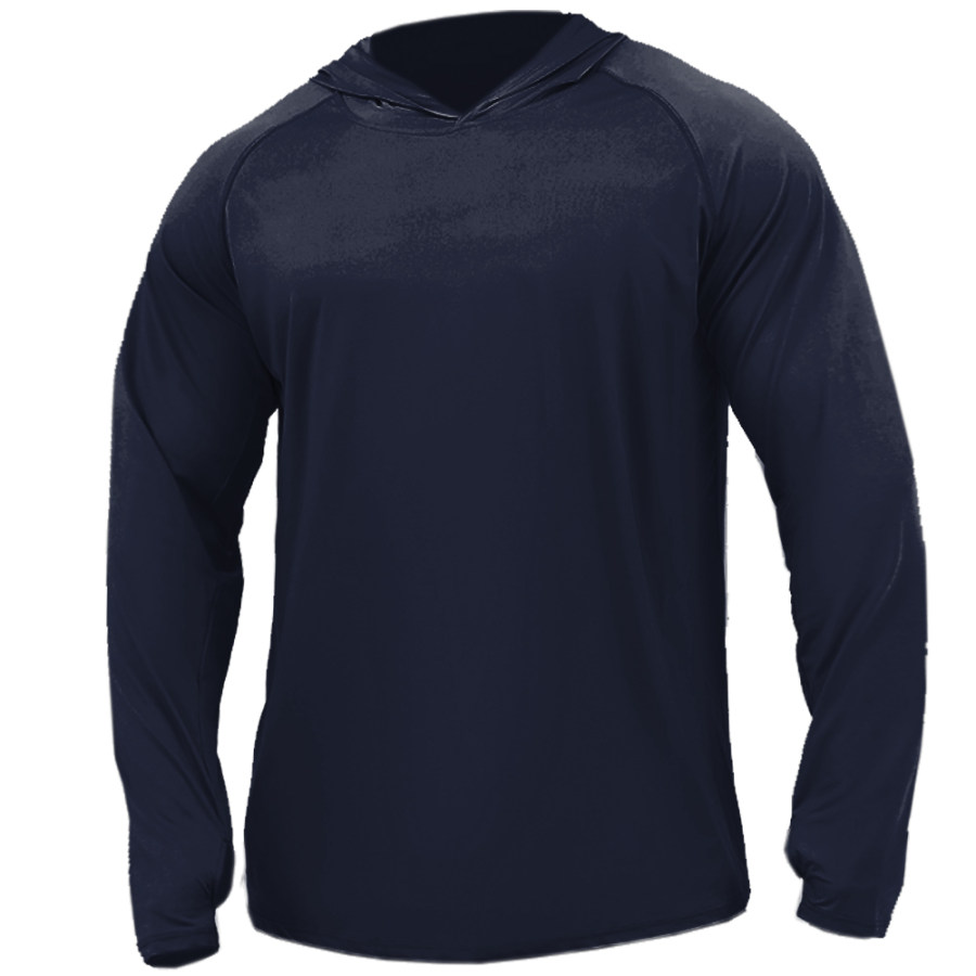 

Men's Outdoor Sports Casual Hooded Long Sleeves