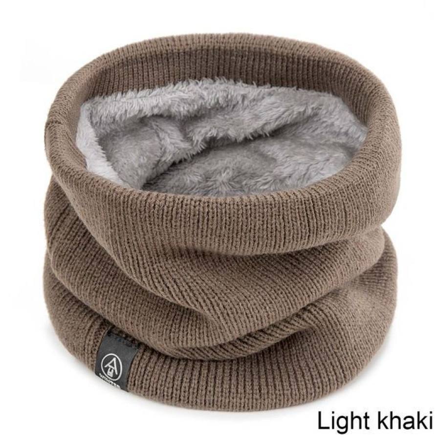 

Outdoor Warm Thick Fleece Warm Knit Neck Scarf