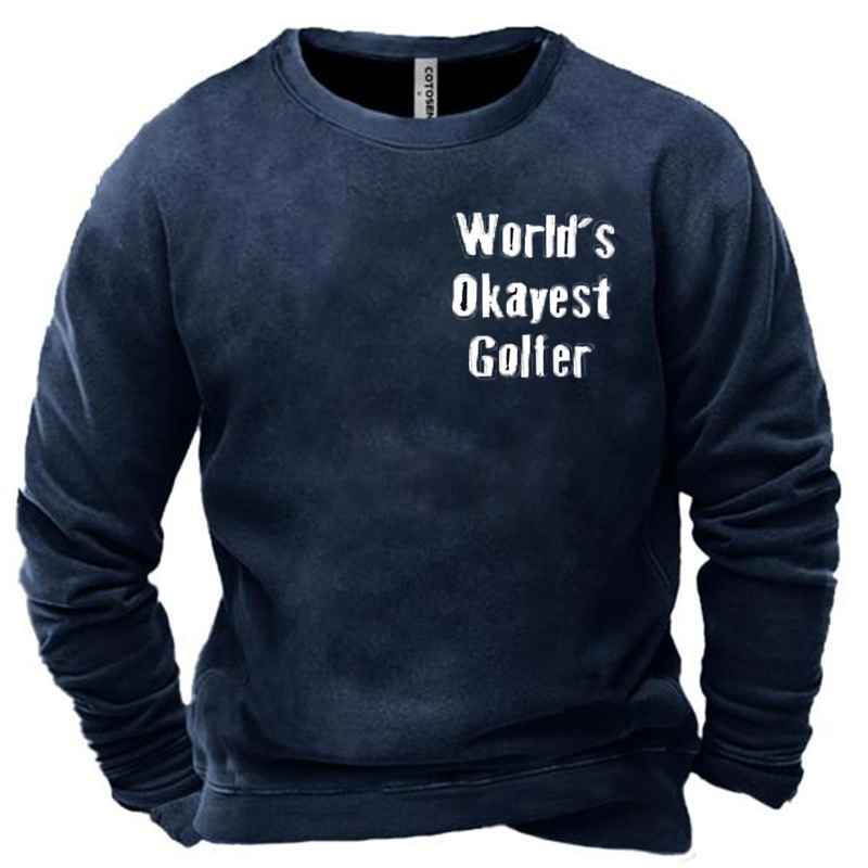 Men's Outdoor Casual Round Neck Chic Long Sleeve Sweatshirt