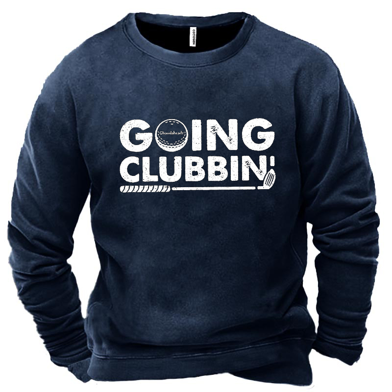 Going Clubbin Men's Chic Sweatshirt