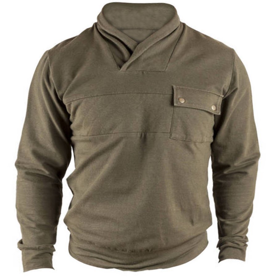 

Men's Vintage Pocket Tactics Sweatshirt