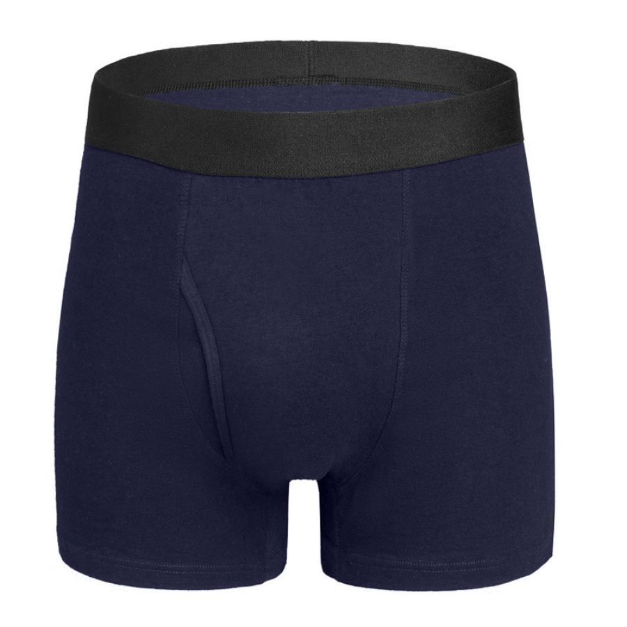 

Men's Cotton 360 Stretch Breathable Boxer Briefs Underwear