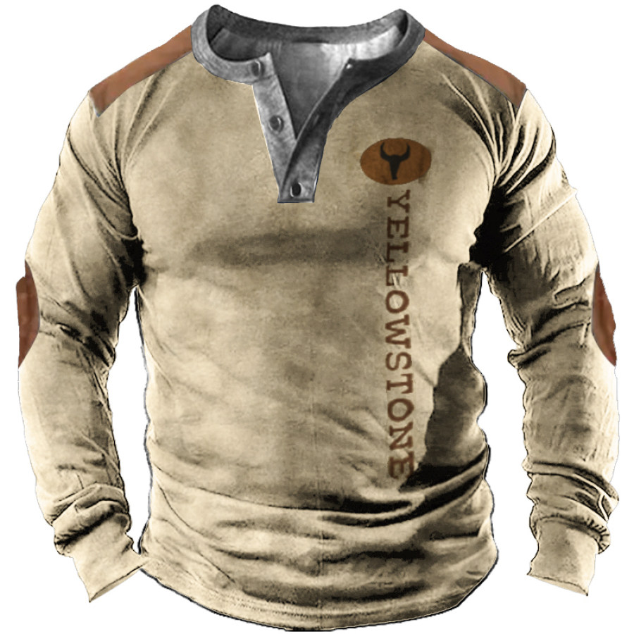 

Men's Outdoor Yellowstone Henley Shirt