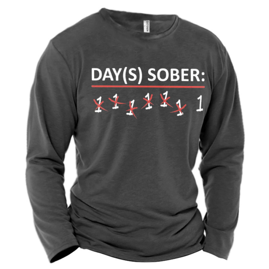 

Men's Days Sober 1 Cotton T-Shirt