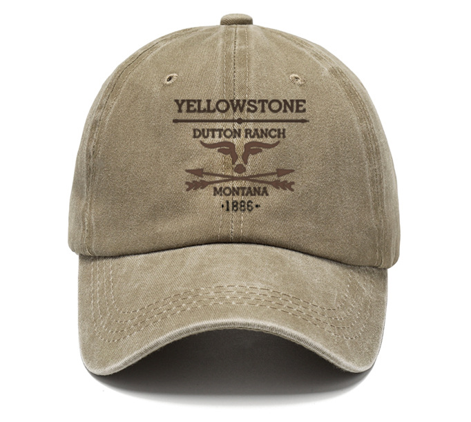 Men's Vintage Western Yellowstone Chic Sun Hat