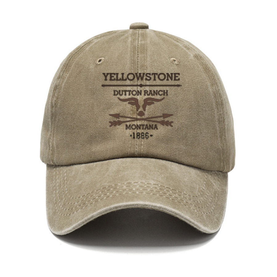 

Chapeau De Soleil Western Yellowstone Vintage Pour Homme
