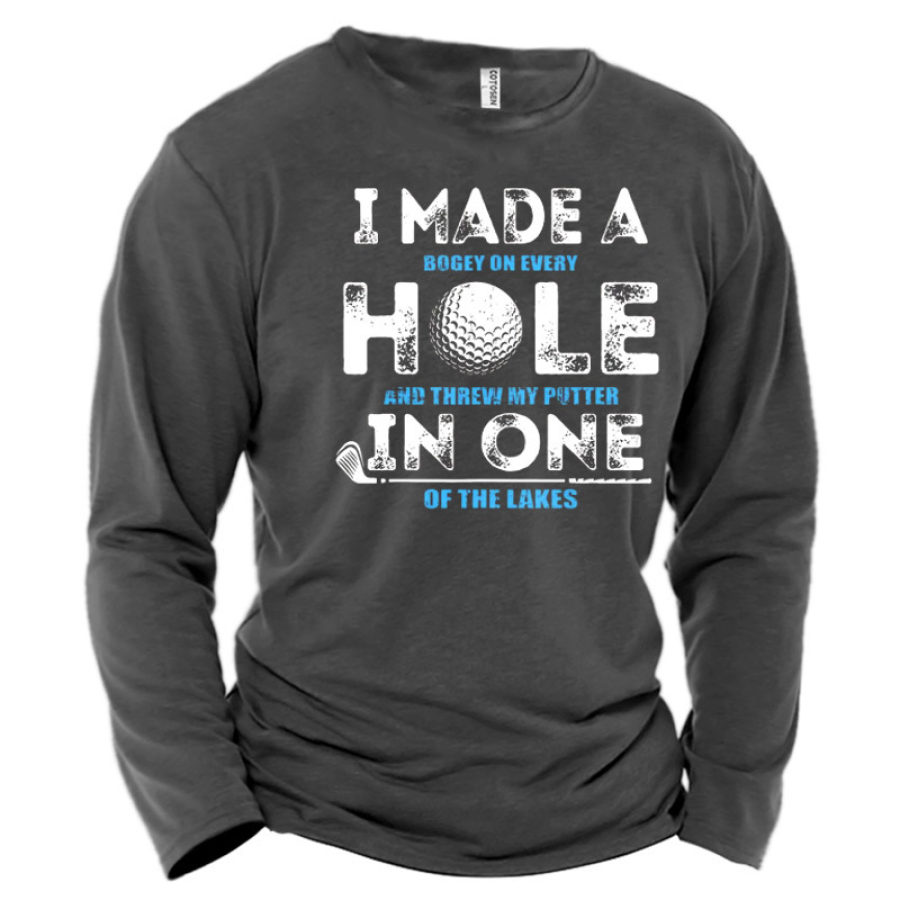 

Men's I Made A Hole In One Cotton T-Shirt