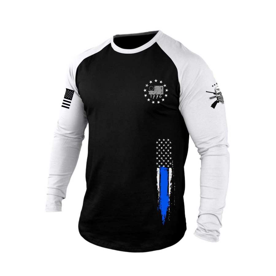 

American Flag 1776 Men's Shirt