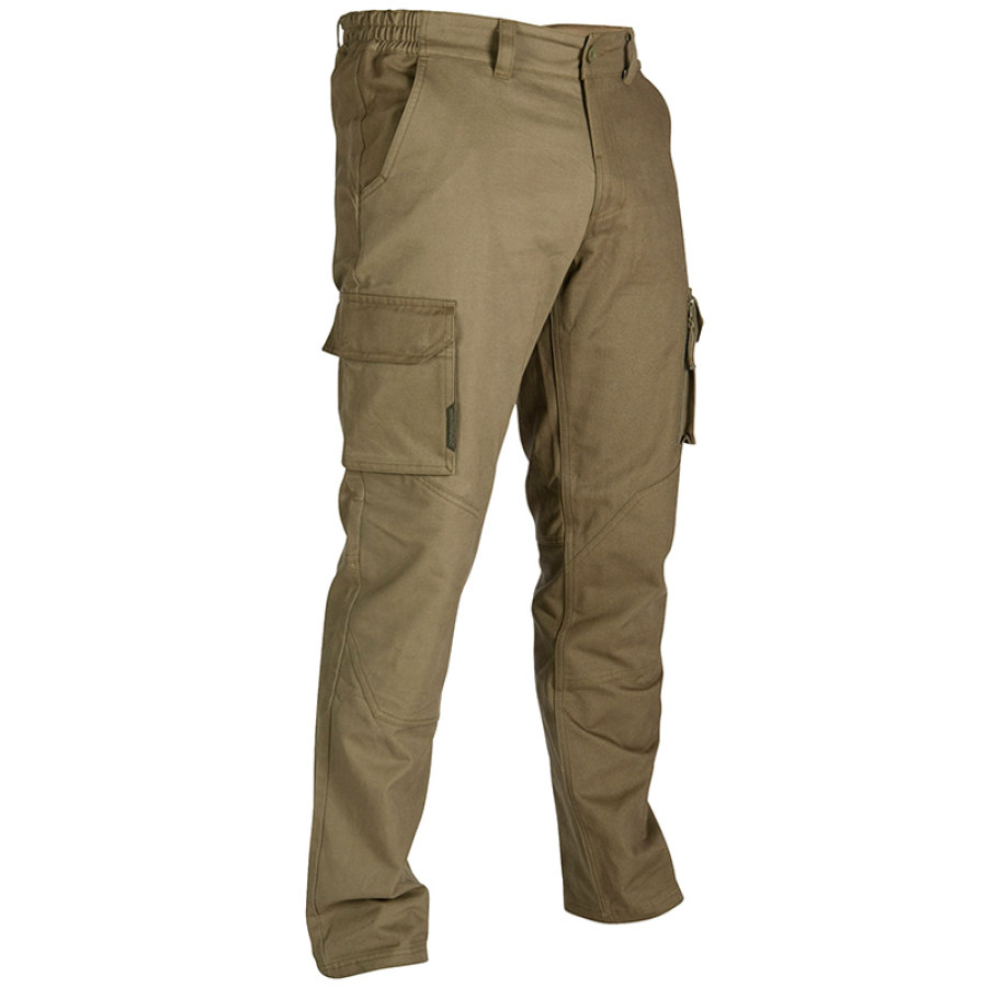 

Men's Outdoor Vintage Washed Cotton Tactical Cargo Pants