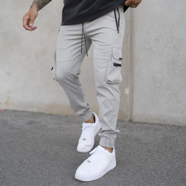 Men's Casual Pocket Fashion Cargo Pants - Honeylop.chimpone.com 