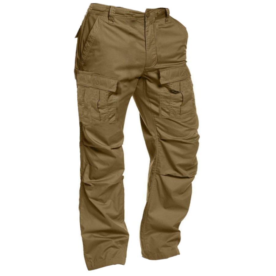 

Men's Vintage Pocket Outdoor Hiking Cargo Pants
