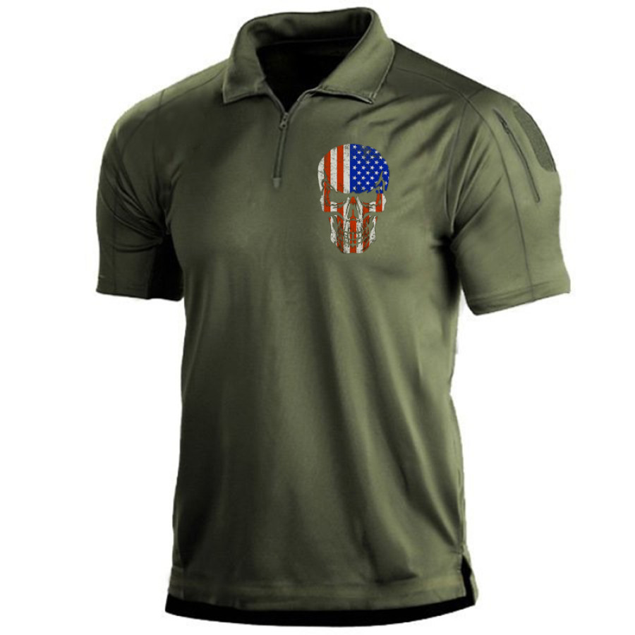 

Men's Outdoor Sports Casual Short-sleeved T-shirt