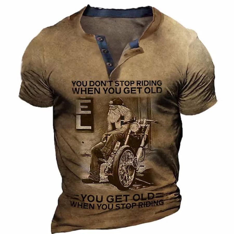 

Men's Outdoor Sports Casual Short-sleeved T-shirt