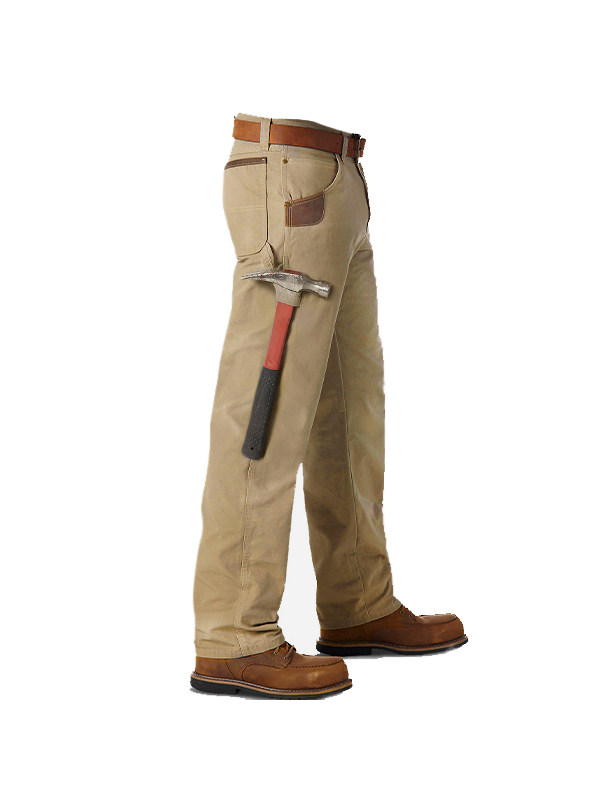 Men's Outdoor Vintage Stitching Carpenter Pant Tactical Pants