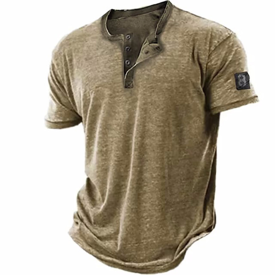 

Men's Outdoor Sports Casual Short-sleeved T-shirt