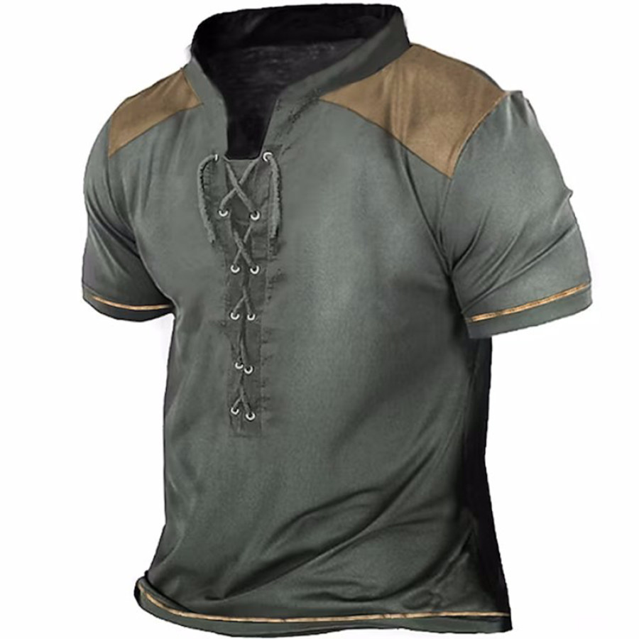 

Men's Outdoor Sports Casual Short-sleeved T-shirt
