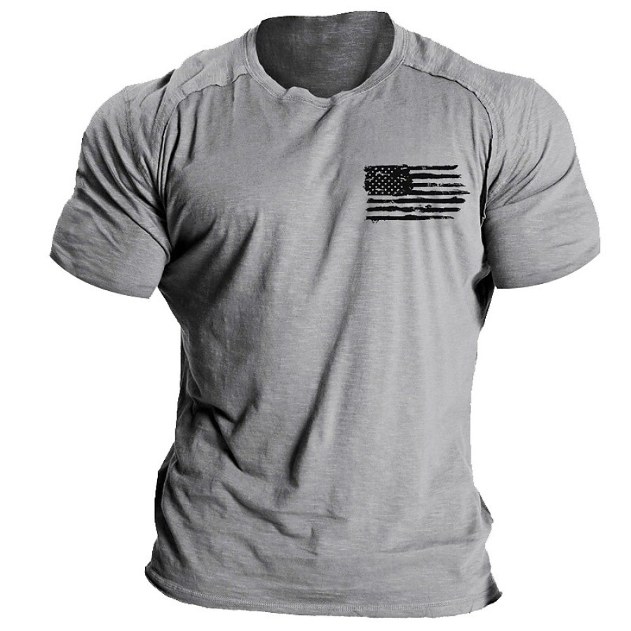 

Men's Outdoor Sports Casual Short-sleeved T-shirt