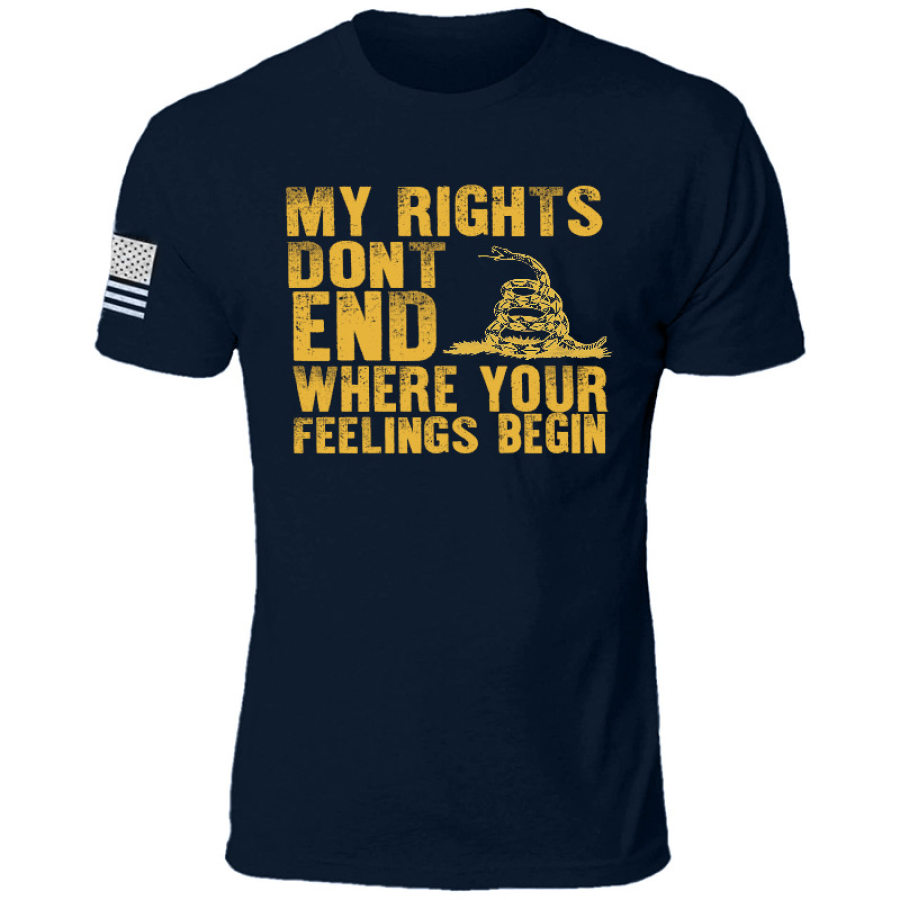 

Men's Vintage Lettering T-Shirt
