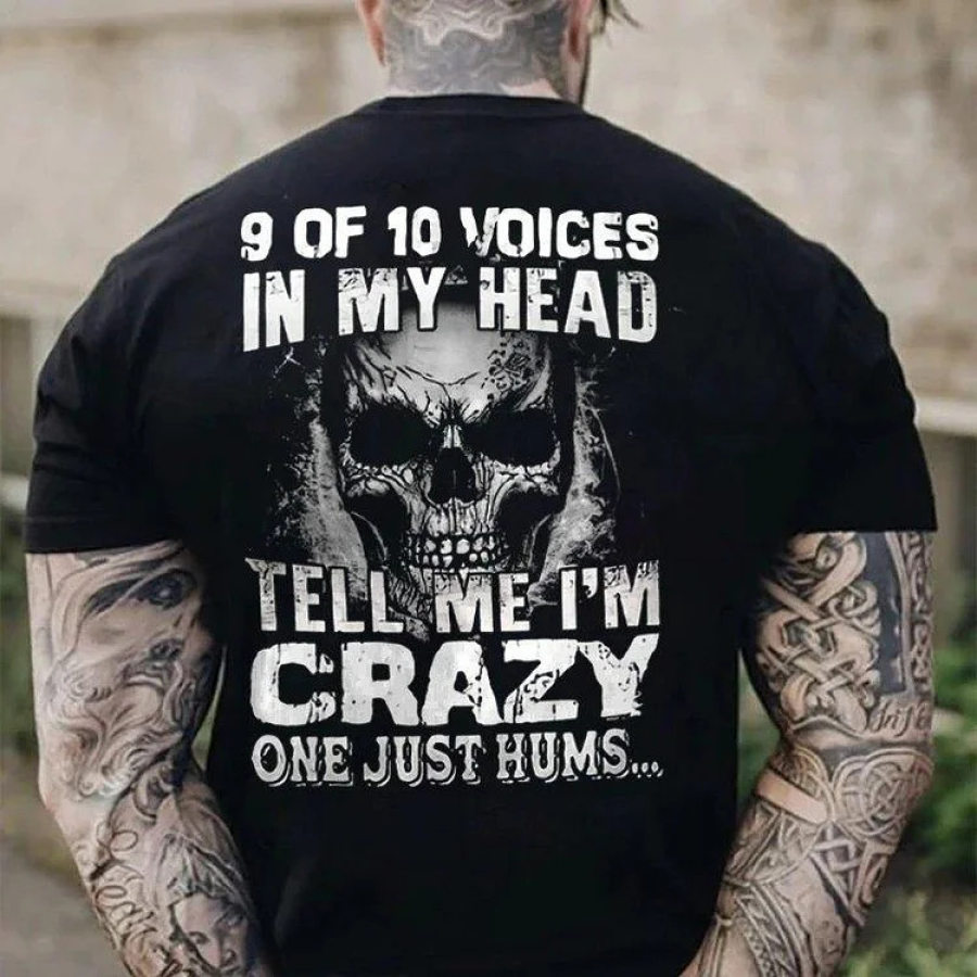

Men's Fun Printed Casual Fashion Cotton T-Shirt