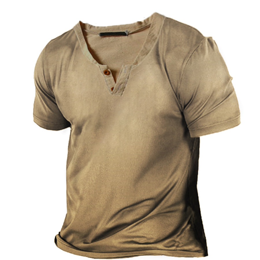 

Men's Outdoor Sports Casual Short-sleeved T-shirt