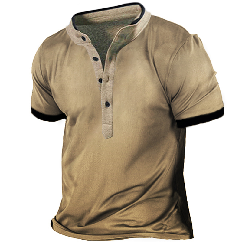 Men's Outdoor Sports Casual Chic Short-sleeved T-shirt