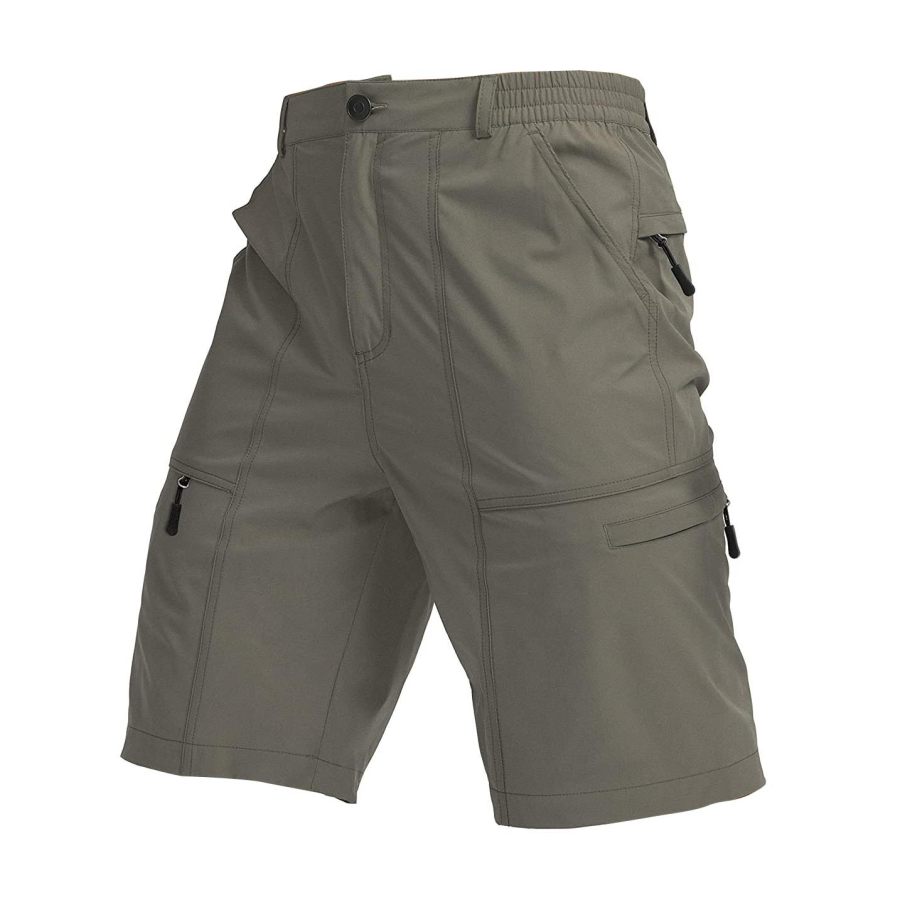 

Men's Outdoor Hiking Multi Pockets Lightweight Stretch Cargo Shorts