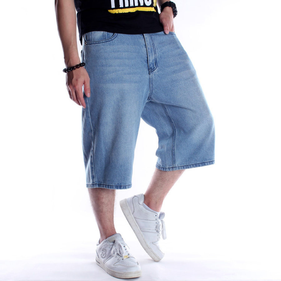 

Men's Outdoor Wide Leg Jeans