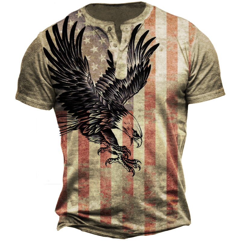 Men's Eagle Flag Chic T-shirt