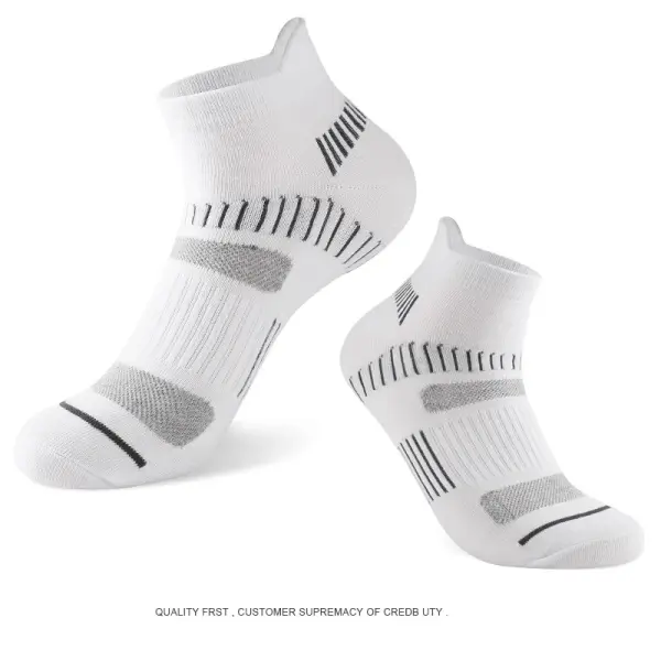 Men's Outdoor Sweat Absorbent Deodorant Low Top Shallow Socks - Chrisitina.com 