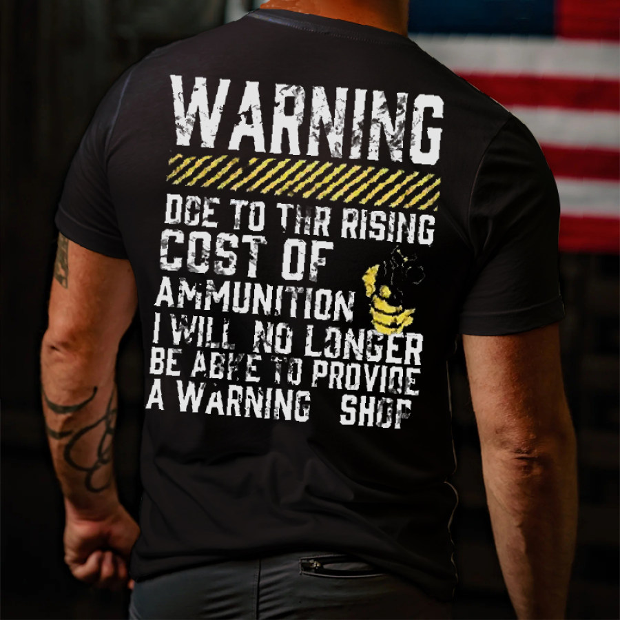 

Men's Vintage Back Lettering T-Shirt