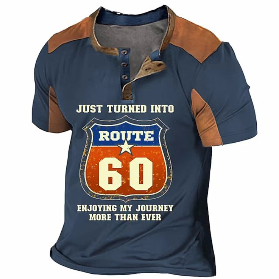 

Men's Outdoor Sports Casual Short-sleeved T-shirt